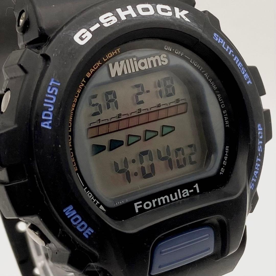 限定品【稼働品】G-SHOCK F1 ウィリアムズ・ルノー　腕時計 新品電池