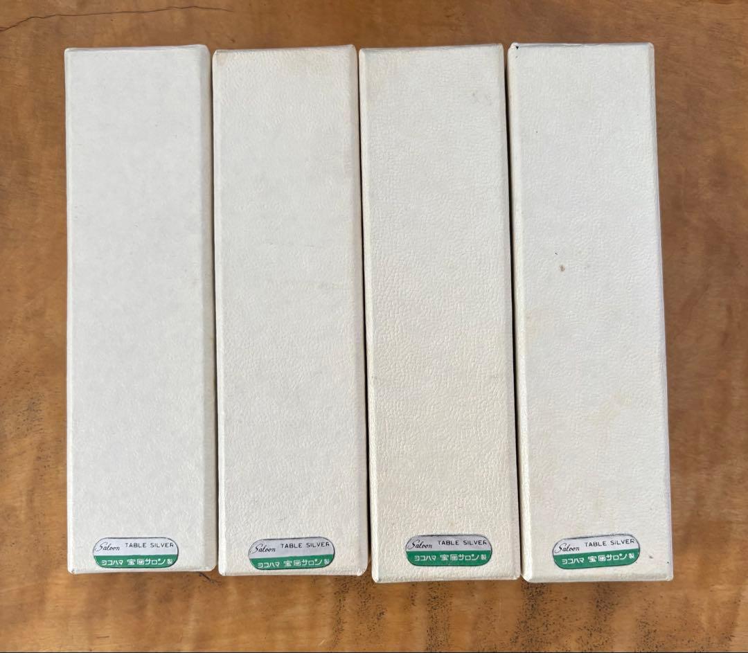 ヨコハマ宝石サロン　Saloon シルバー スプーン 3本とフォーク1本セット