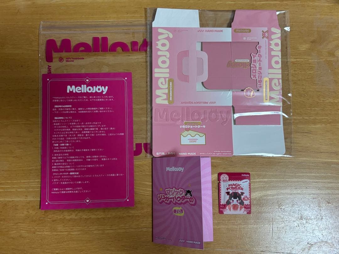 【新品・未使用】Mellojoy メロジョイ いちごショートケーキ〈スライス〉
