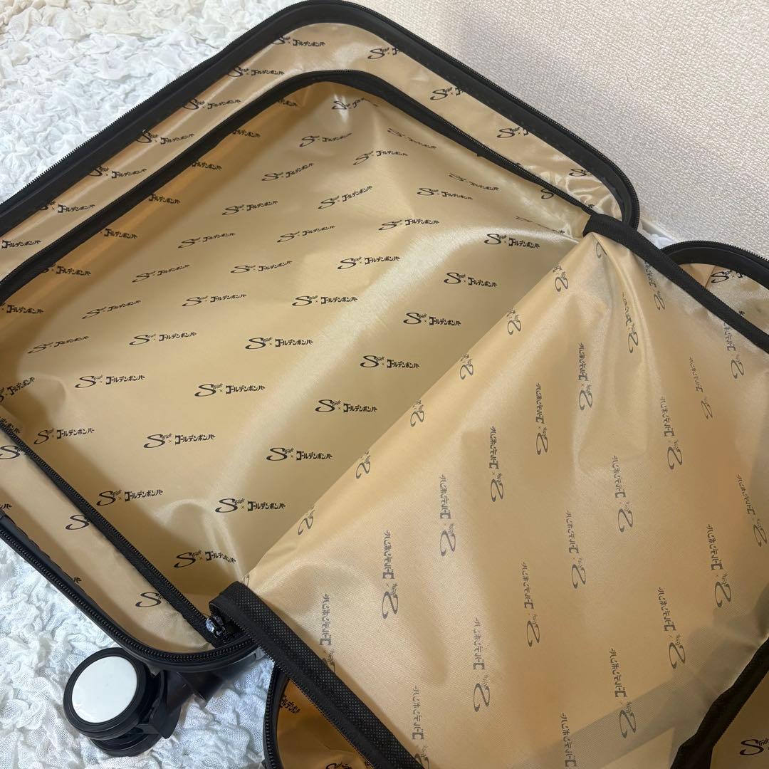 ゴールデンボンバー Stride キャリー金バッグ スーツケース 鬼龍院翔