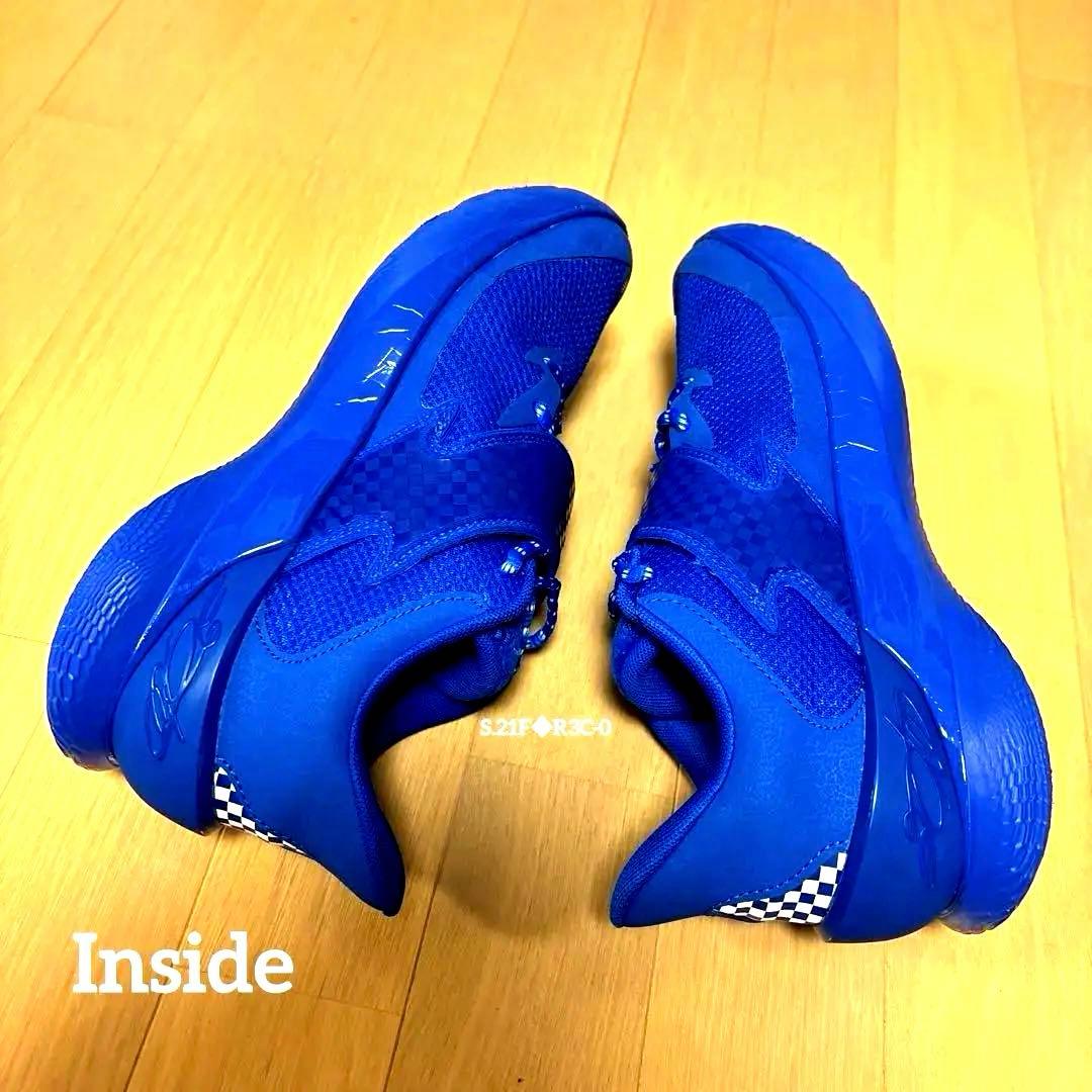 カリーブランド　アンダーアーマー フロー　FOX1 青　フォックス1 バッシュ