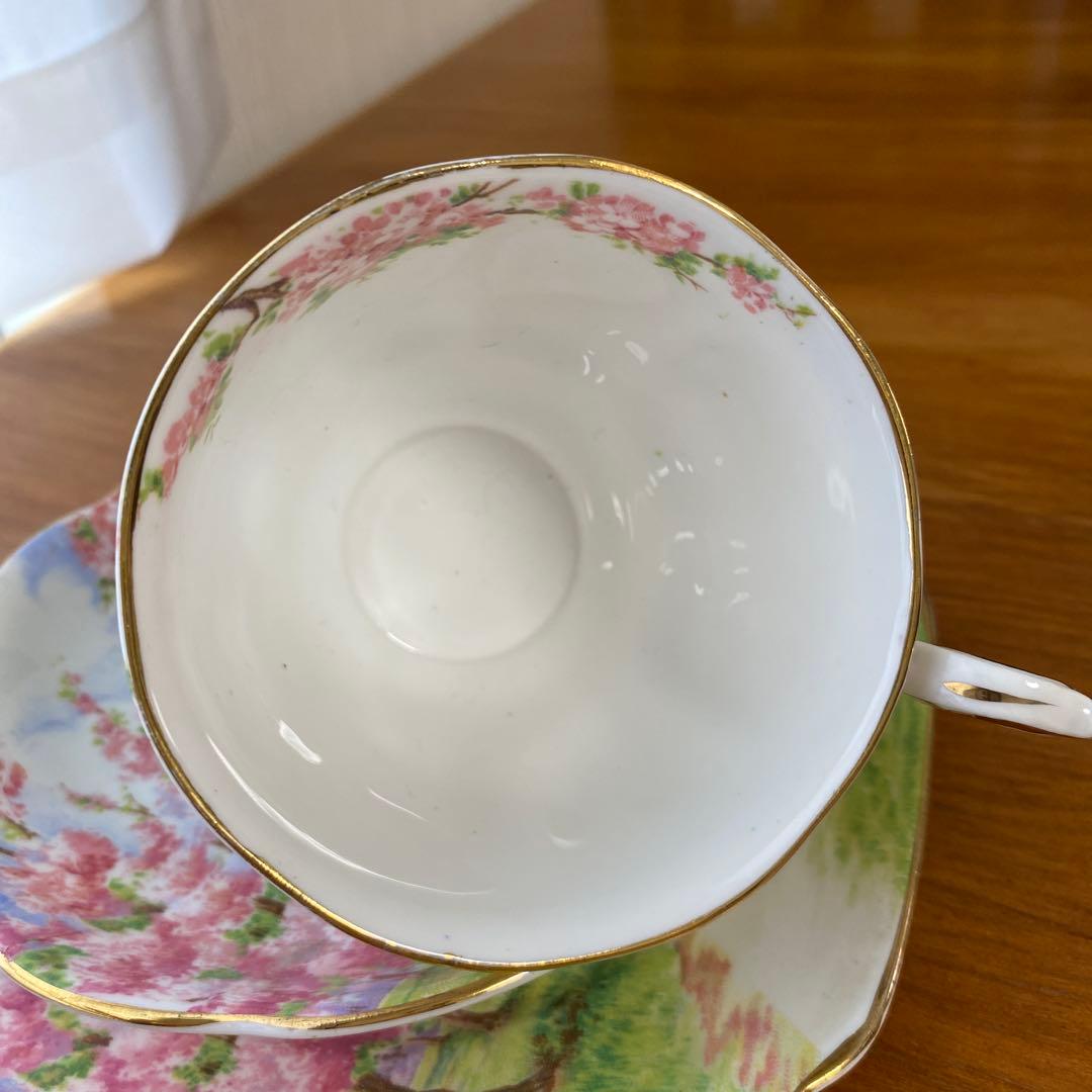 【特価ラスト1点】ロイヤルアルバート　ブロッサムタイム　カップ　ソーサー　トリオ