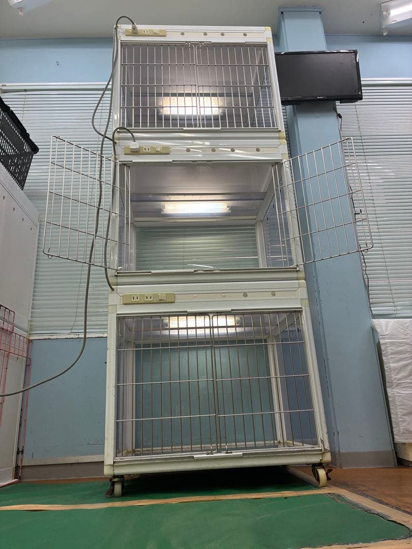 ❗️限界値引実施中❗️GB PRO ペットマンション 3面クリアフィックス窓3段