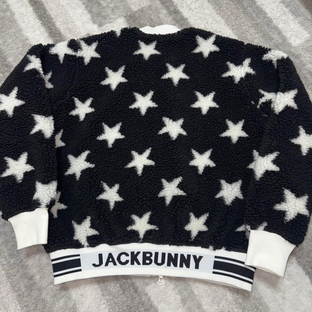 ジャックバニー　ボアジャケット　1（Ｍ)レディースゴルフウェア　ゴルフジャケット