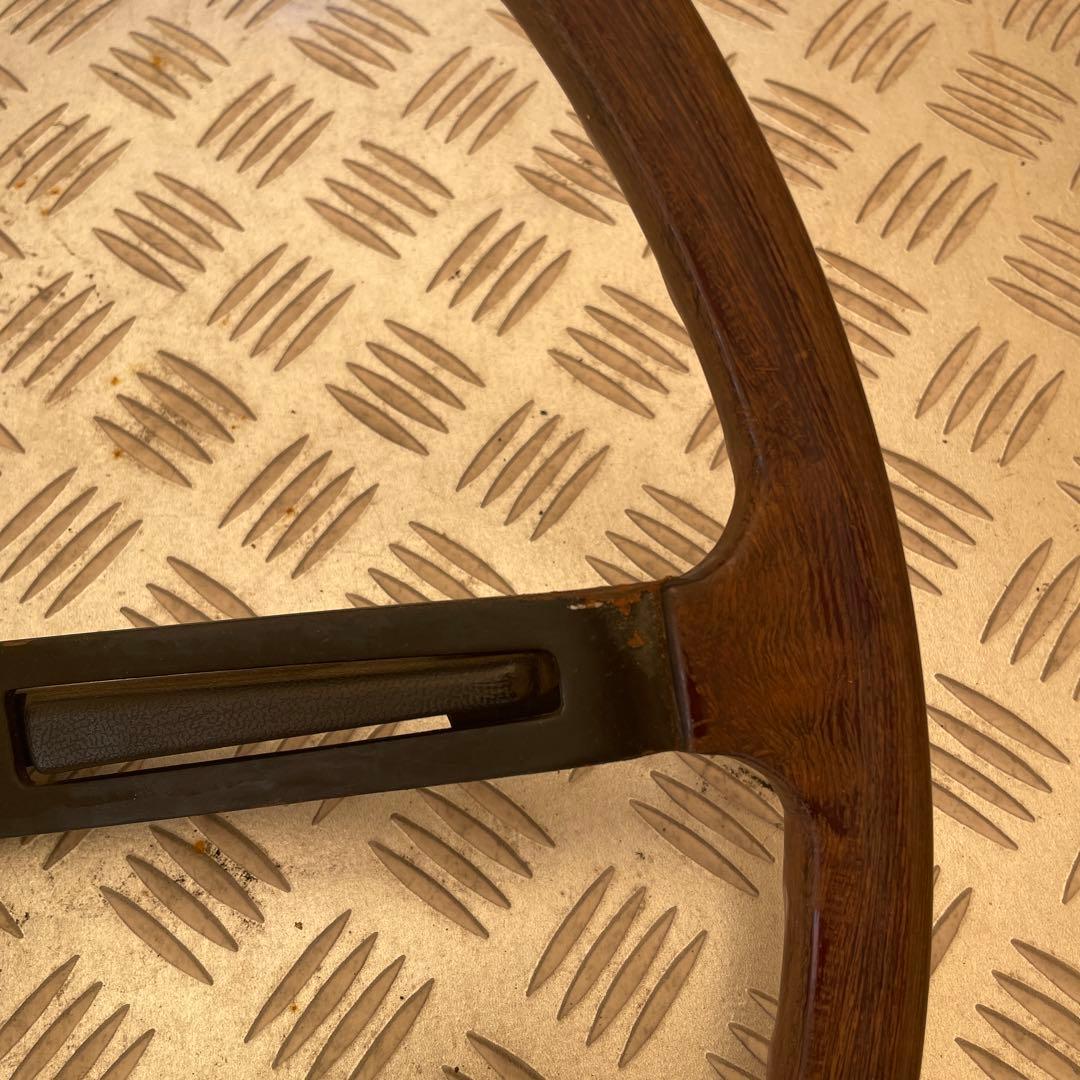 日産ブルーバード510純正ウッドハンドル ホーンボタンset