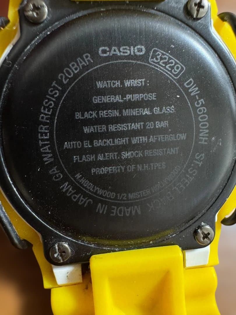 N.HOOLYWOOD×G-SHOCK DW-5600NH CASIO