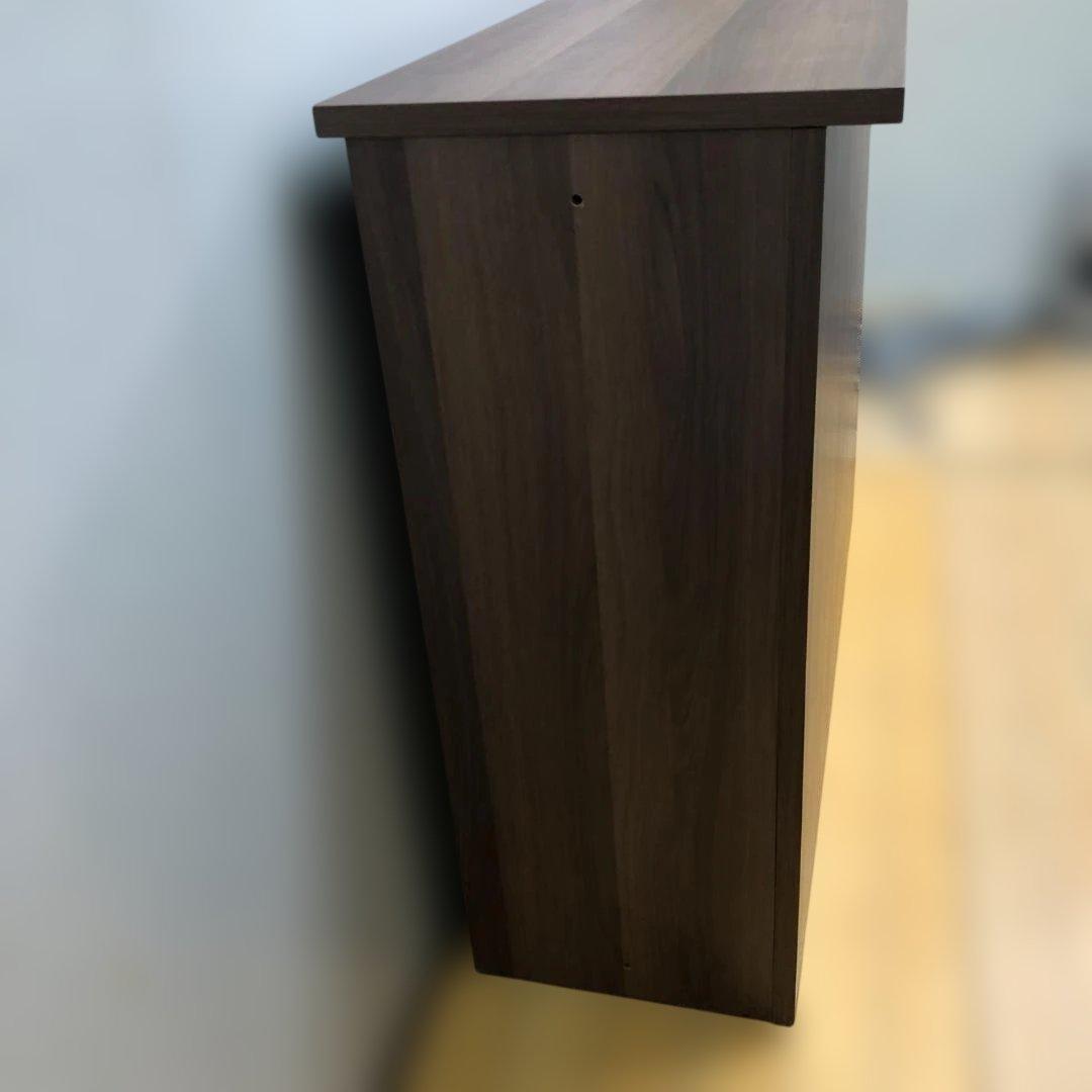 送料無料 木目調 レジカウンター 受付台 ブラウン 店舗 事務所 88277