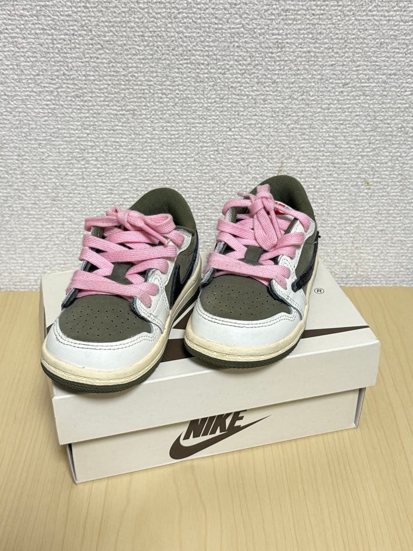 Jordan 1 LOW x Travis Scott ベビーシューズ12cm