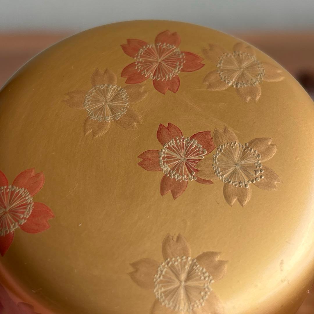 金地 桜 大棗 孝泉造 茶道具 共箱