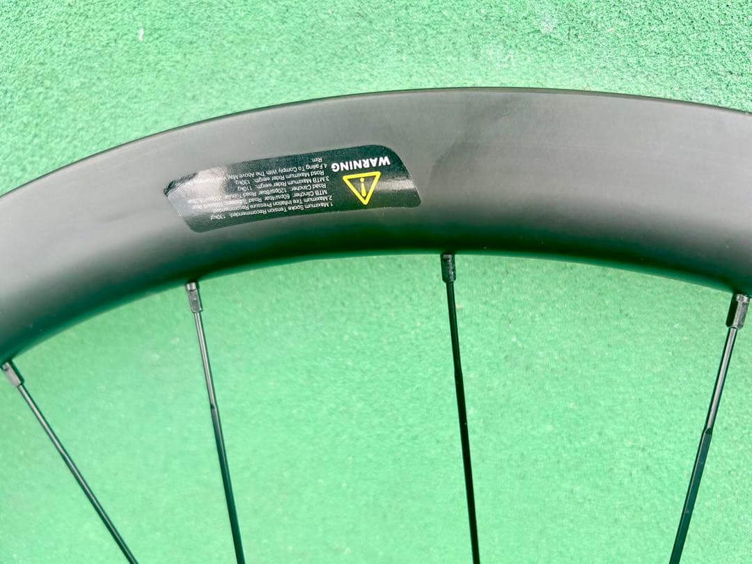 【カーボンCarbonディスクホイール前輪】SUPERTEAM2025購入品