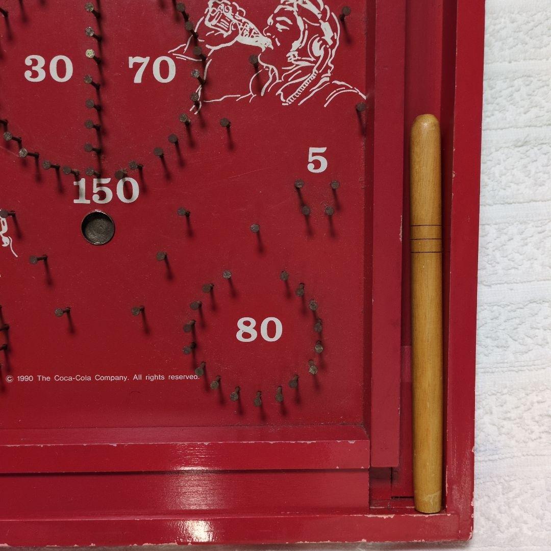 レトロ Coca-Cola スマートボール 木製