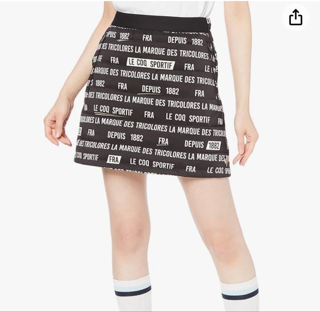 【美品】lecoqsportif ルコックゴルフ ダウン フェザー セットアップ