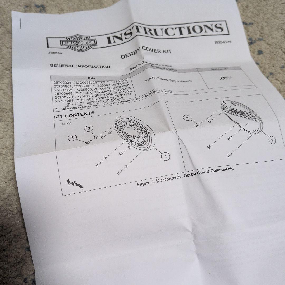 HARLEY-DAVIDSONハーレーダビッドソン ダービーカバー ソフテイル