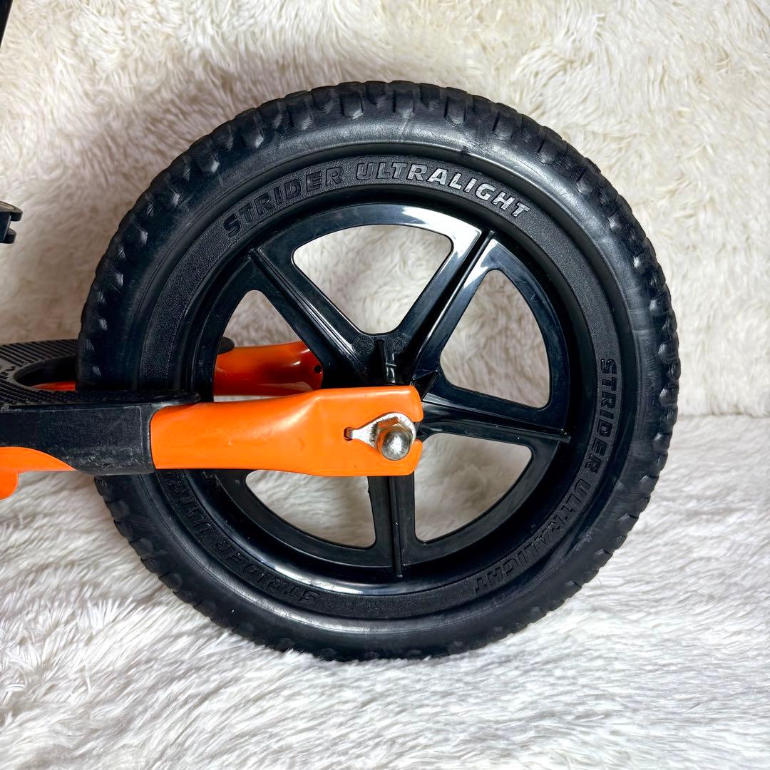 STRIDER ストライダー　バランスバイク イエロー　オレンジ　良品