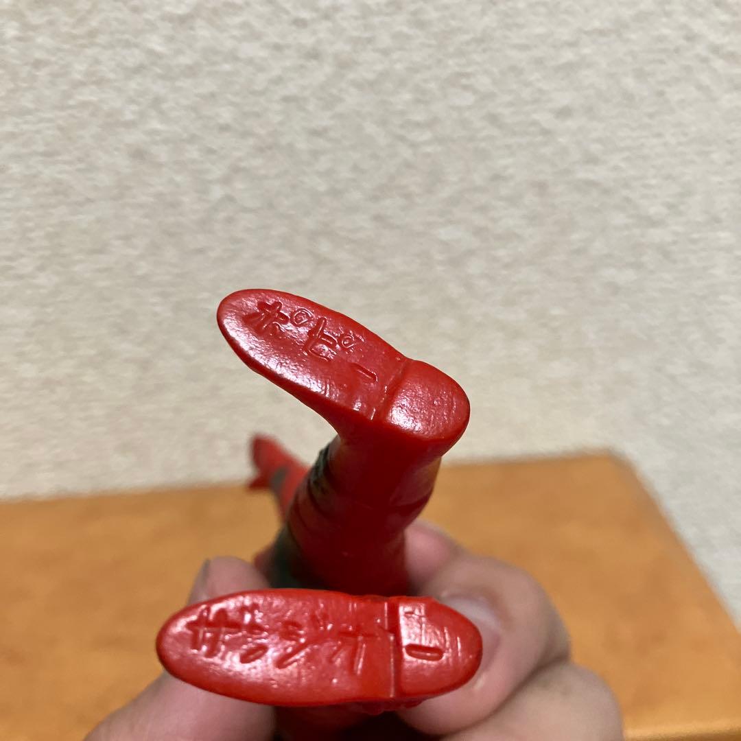 【希少】仮面ライダー 怪人 サラセニアン ミニソフビ ポピー 当時物 石森プロ