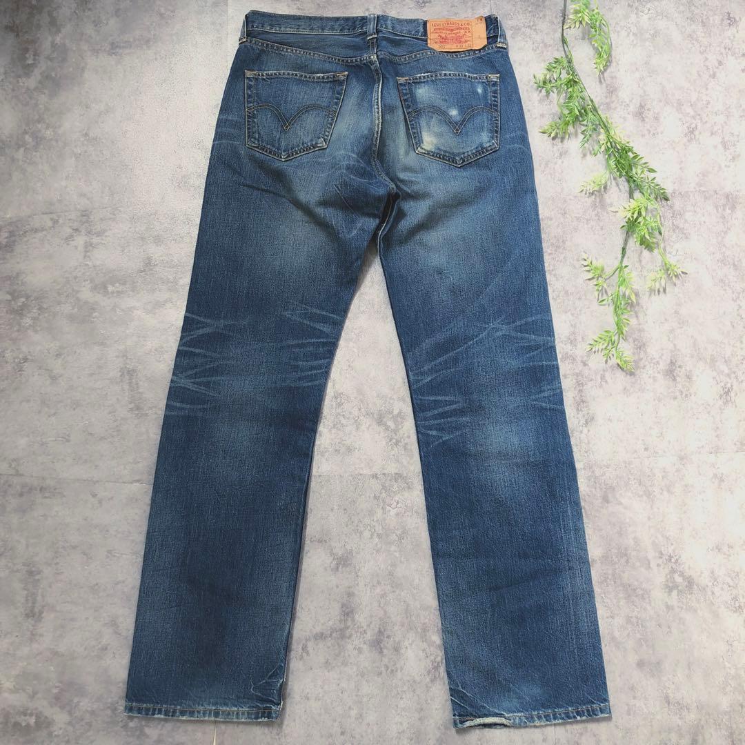 リーバイス　501 キムタク W33 L32 08501-01 ヒゲ　L