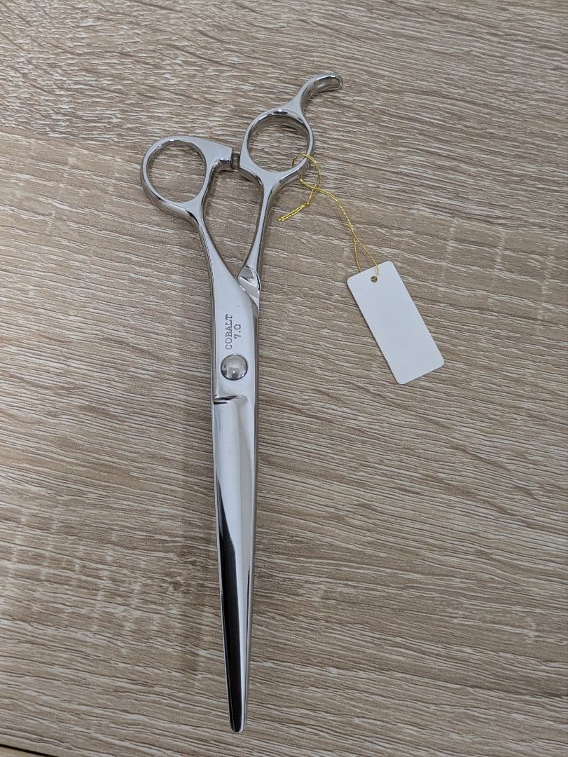 散髪用シザー シルバー　7インチ