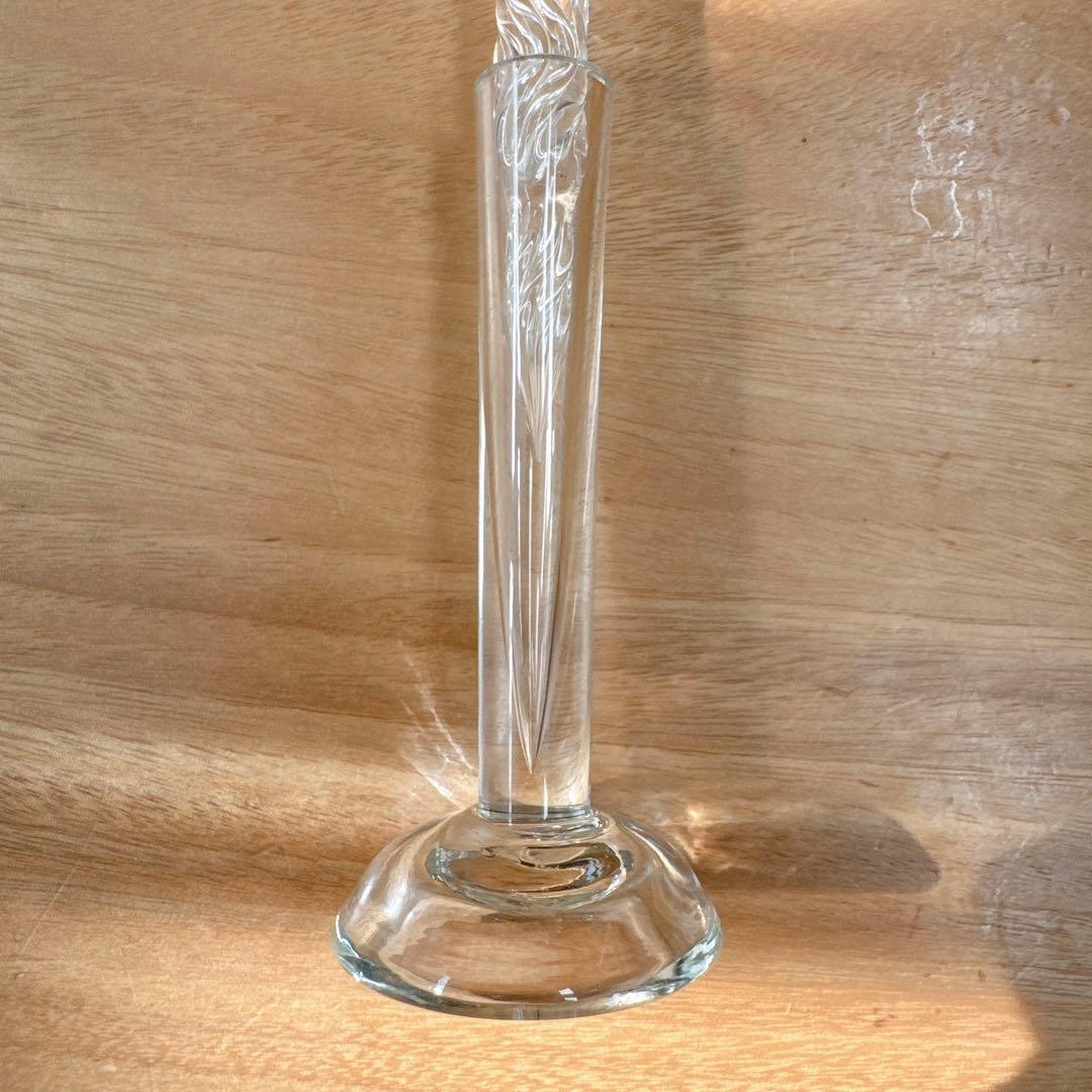 【未使用】 ガラスペン 菅清風 & ペン立て & PARKER インク 黒