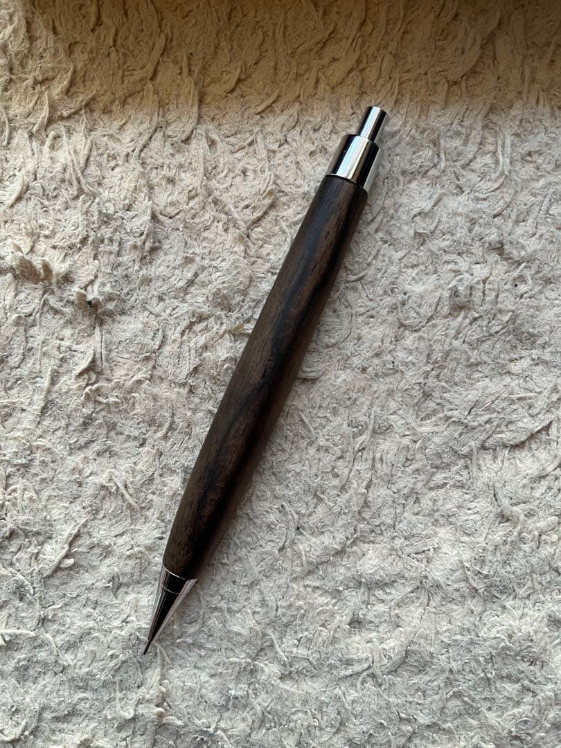 匿名発送　クラフトエー CraftA MP202 黒柿 シャープペン　孔雀杢