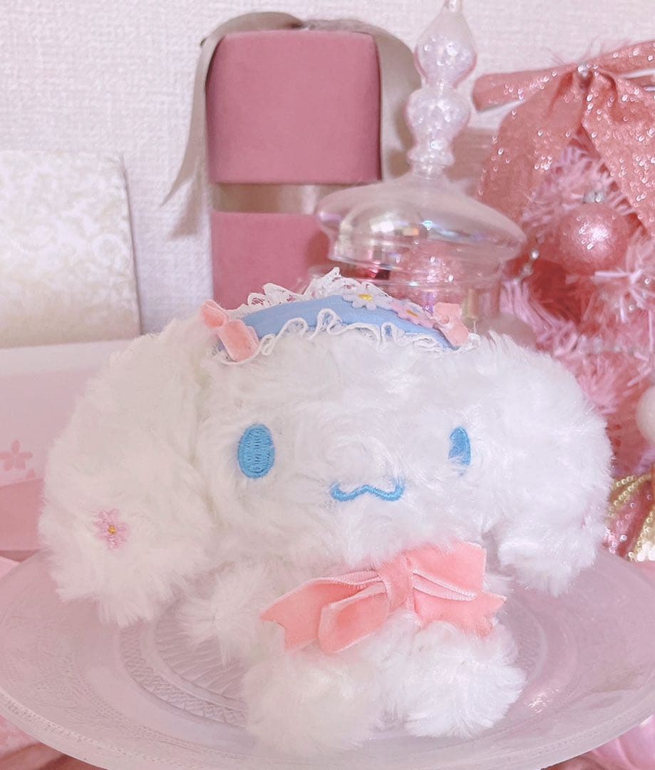 激レア♡希少♡サンリオ♡シナモロール♡マスコットホルダー♡LIZLISA♡ピンク