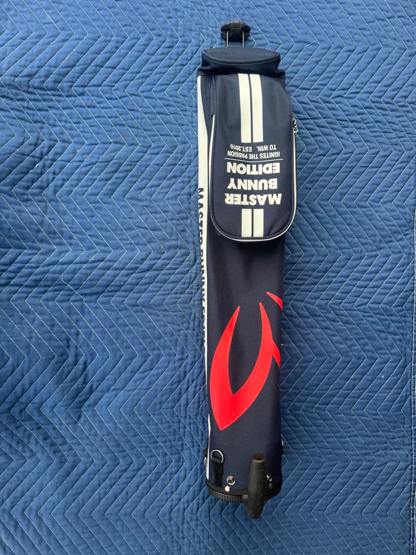 MASTER BUNNY EDITION キャディバッグ ネイビー　サブバッグ