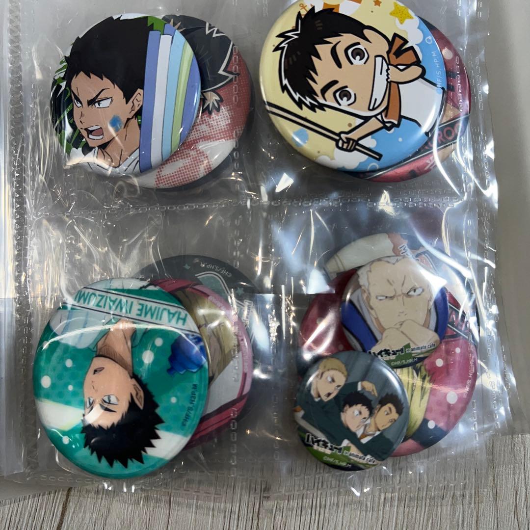 【1/31までに売れなければ取下げ】ハイキュー!! 缶バッジ 32種バラ売り不可