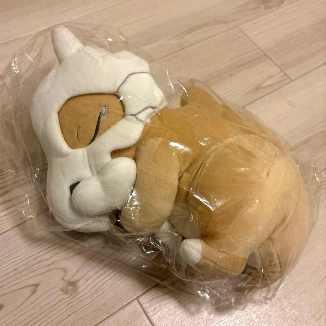 Pokémon Sleep おやすみカラカラ　もっちり　ぬいぐるみ　ポケセン