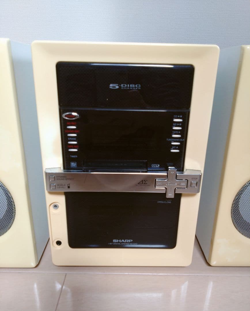 SHARP SD-GX2 1ビットデジタルシステム オーディオ スピーカー