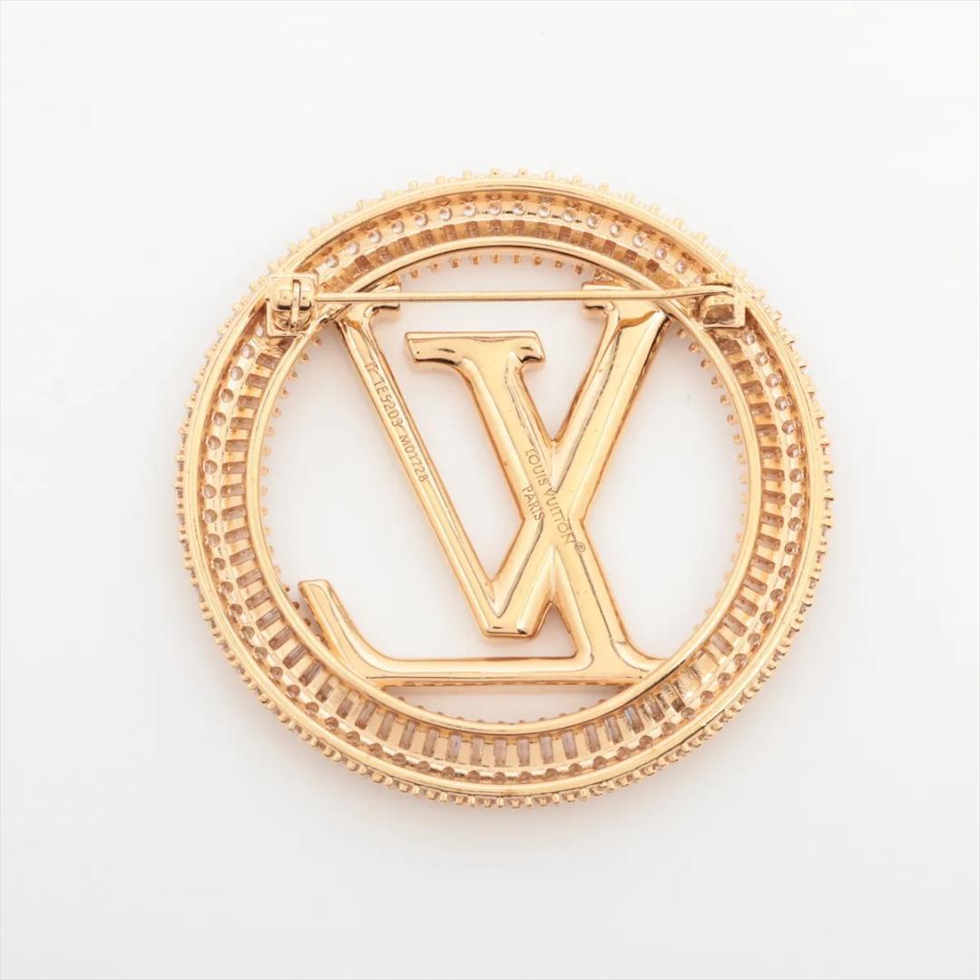 【超美品】LOUIS VITTON ブローチ スパークリングルイーズ