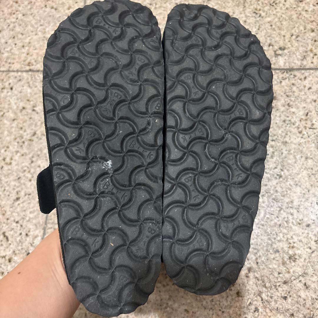 ビルケンシュトック☆ボストン　ビッグバックル　黒色