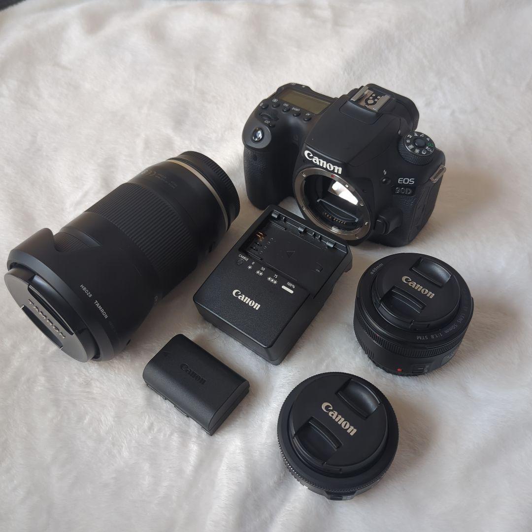 【Canon EOS 90D】 タムロンレンズ3点セット