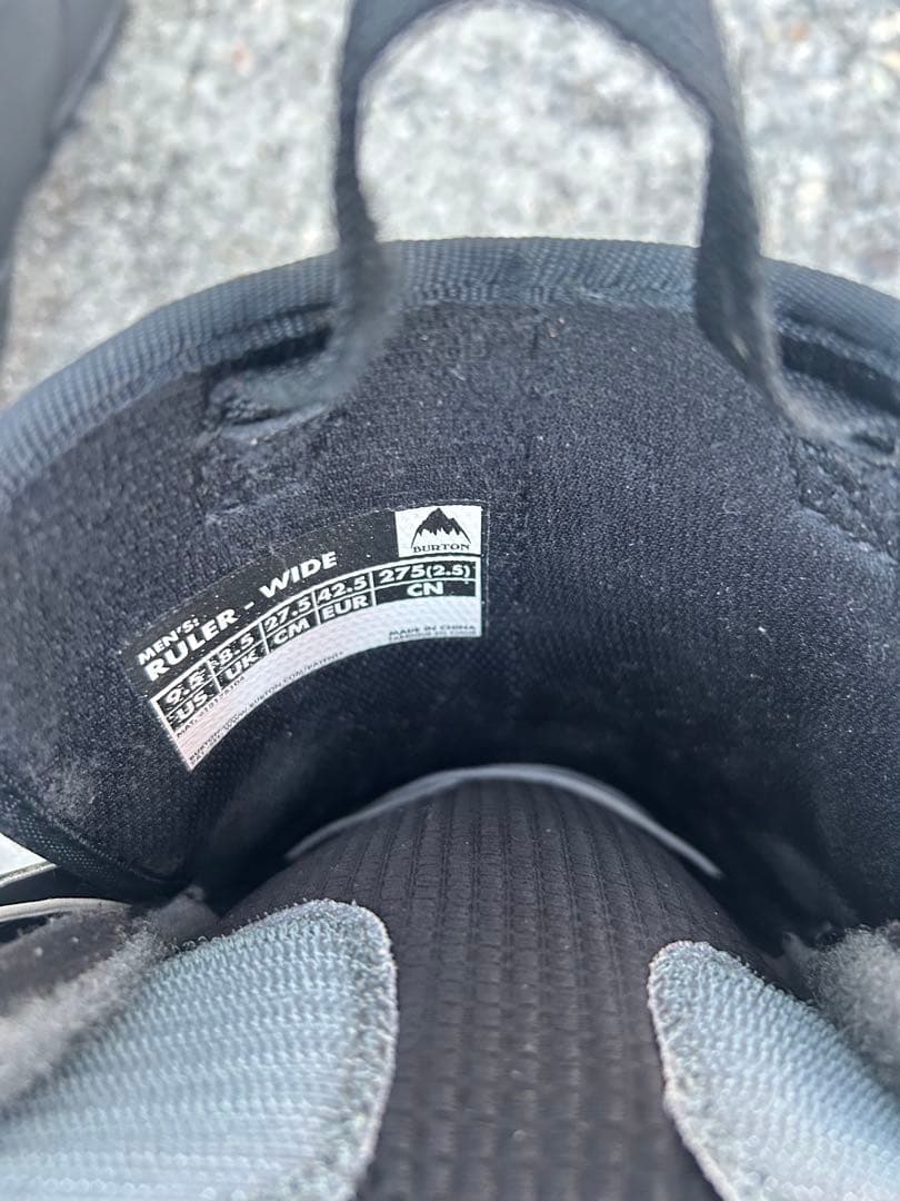 RULER WIDE スノーボードブーツ 27.5cm ブラック