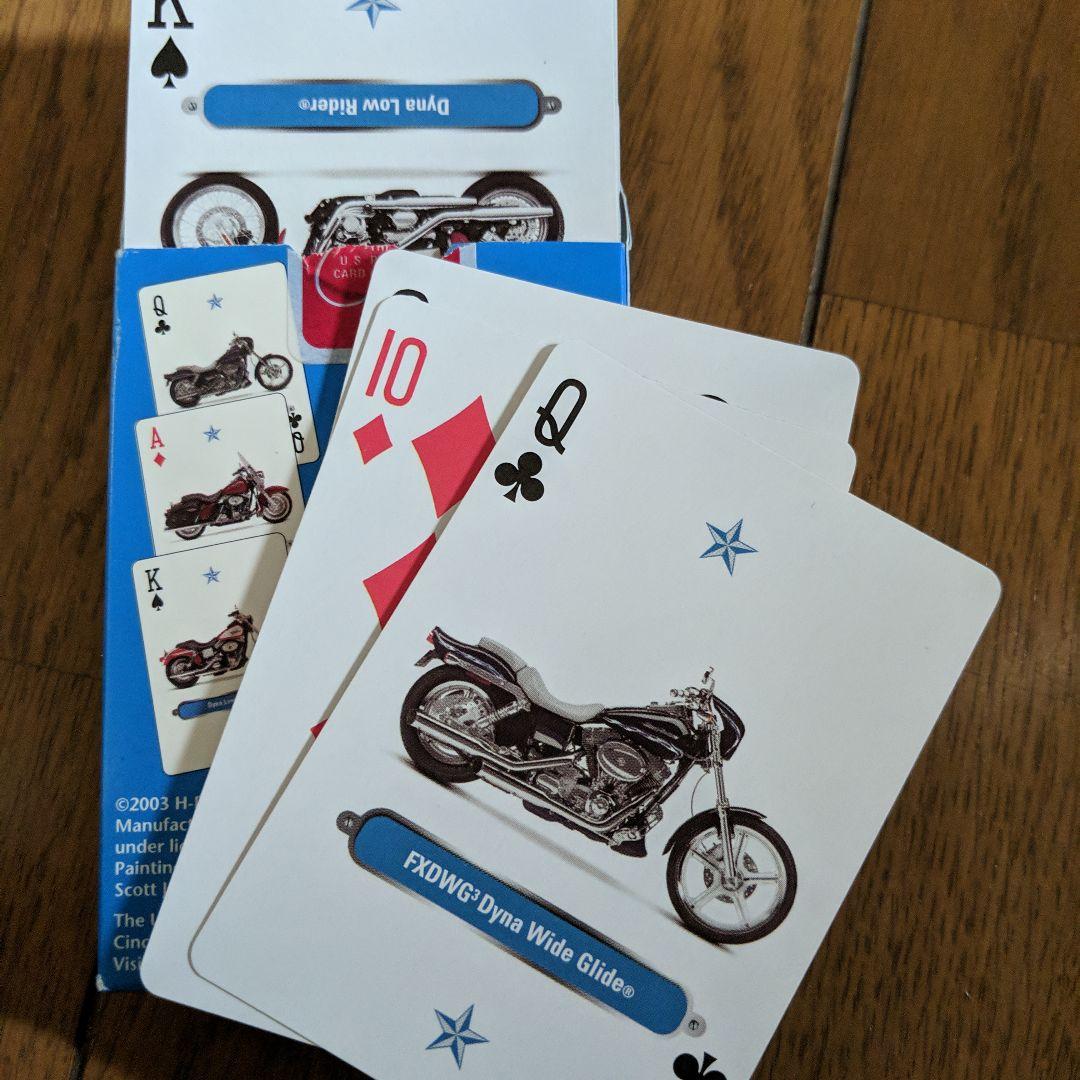ハーレダビッドソン Playingカード、トランプ ビンテージ