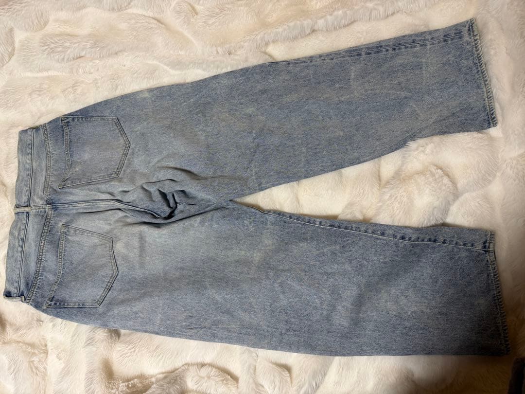 【試着のみ】COMOLI コモリ　デニム 5Pパンツ BLEACH ブリーチ