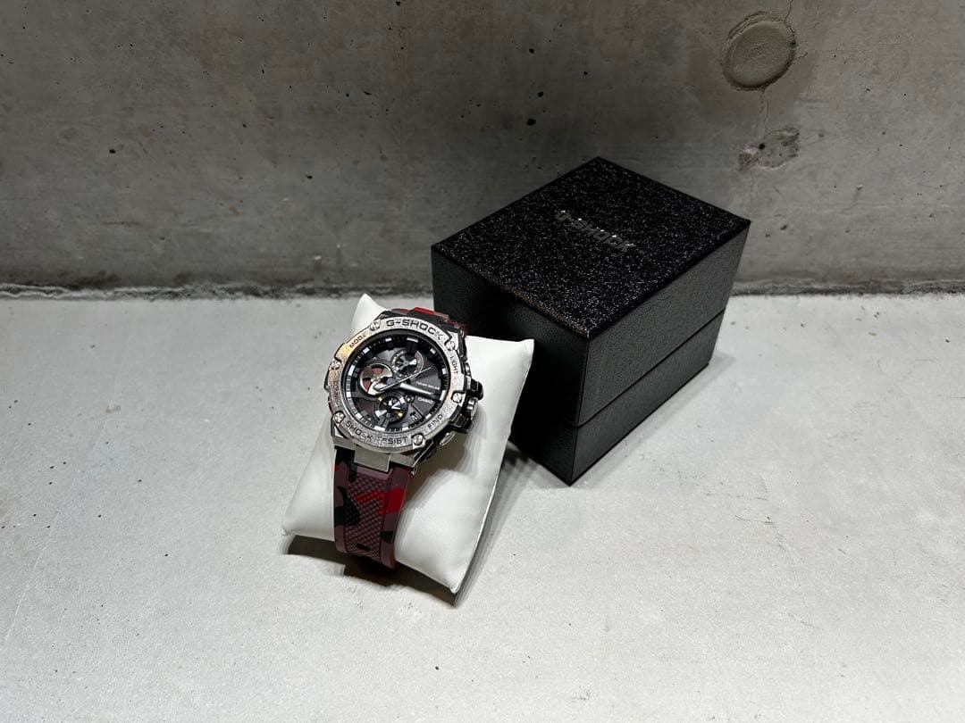G-SHOCK CASIO G-STEEL GST-B100バンド交換済箱付き