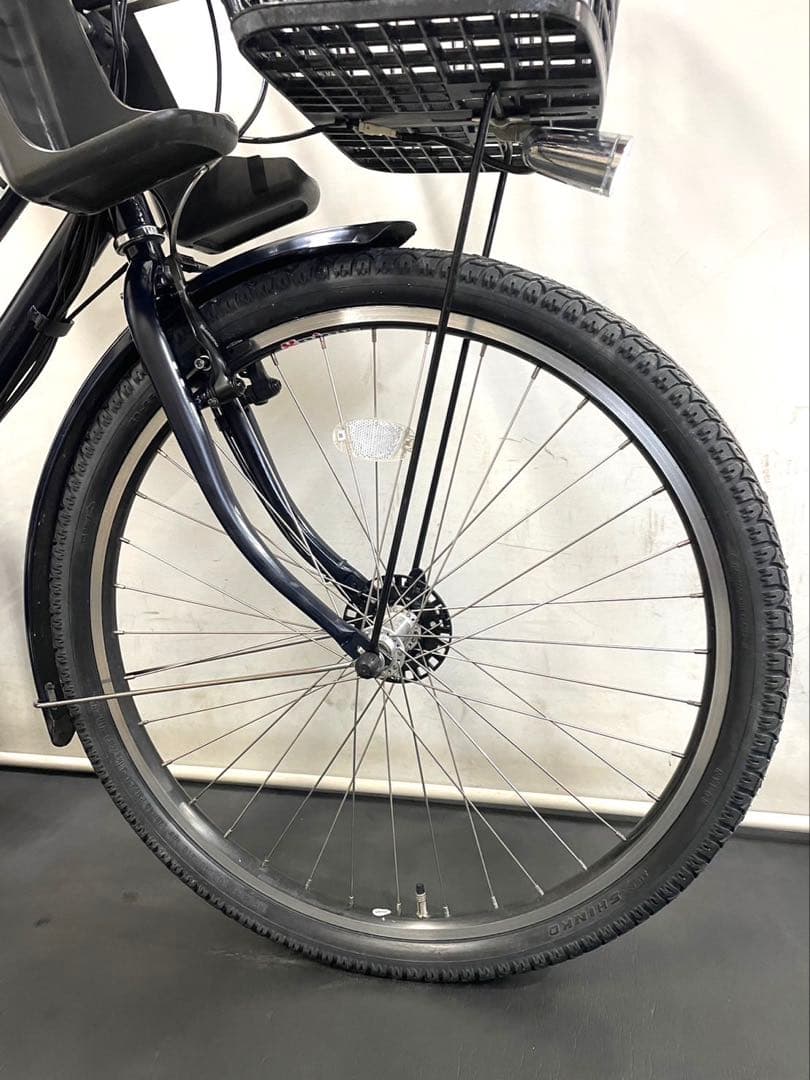 1年保証 送料無料　ブリヂストン　ハイディ2 26インチ　紺　電動アシスト自転車