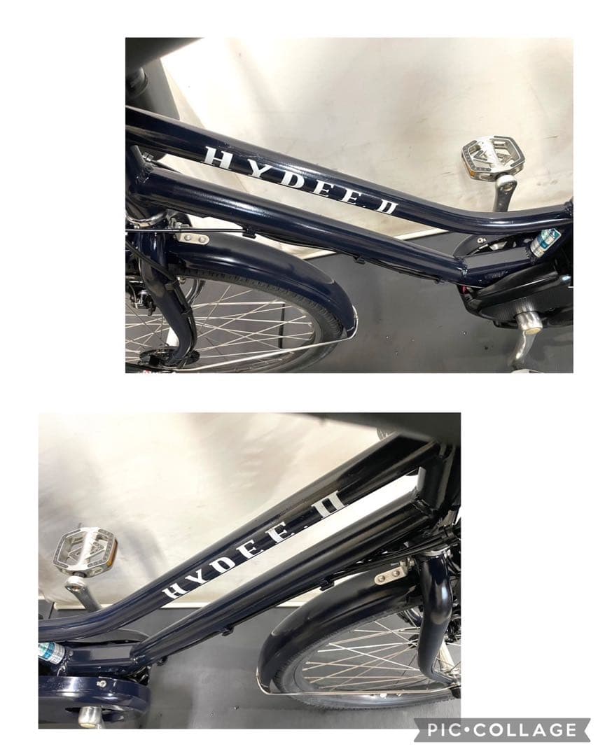 1年保証 送料無料　ブリヂストン　ハイディ2 26インチ　紺　電動アシスト自転車