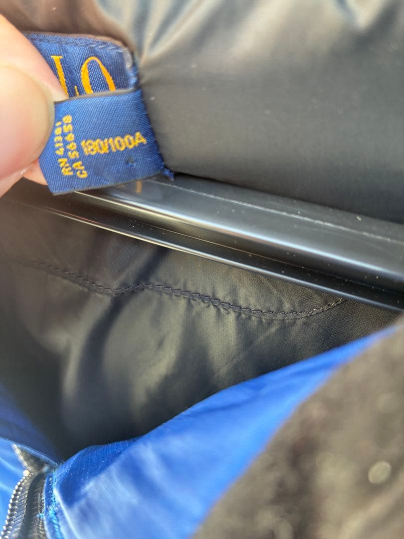 POLO Ralph lauren ダウンジャケット 青　180/100A L