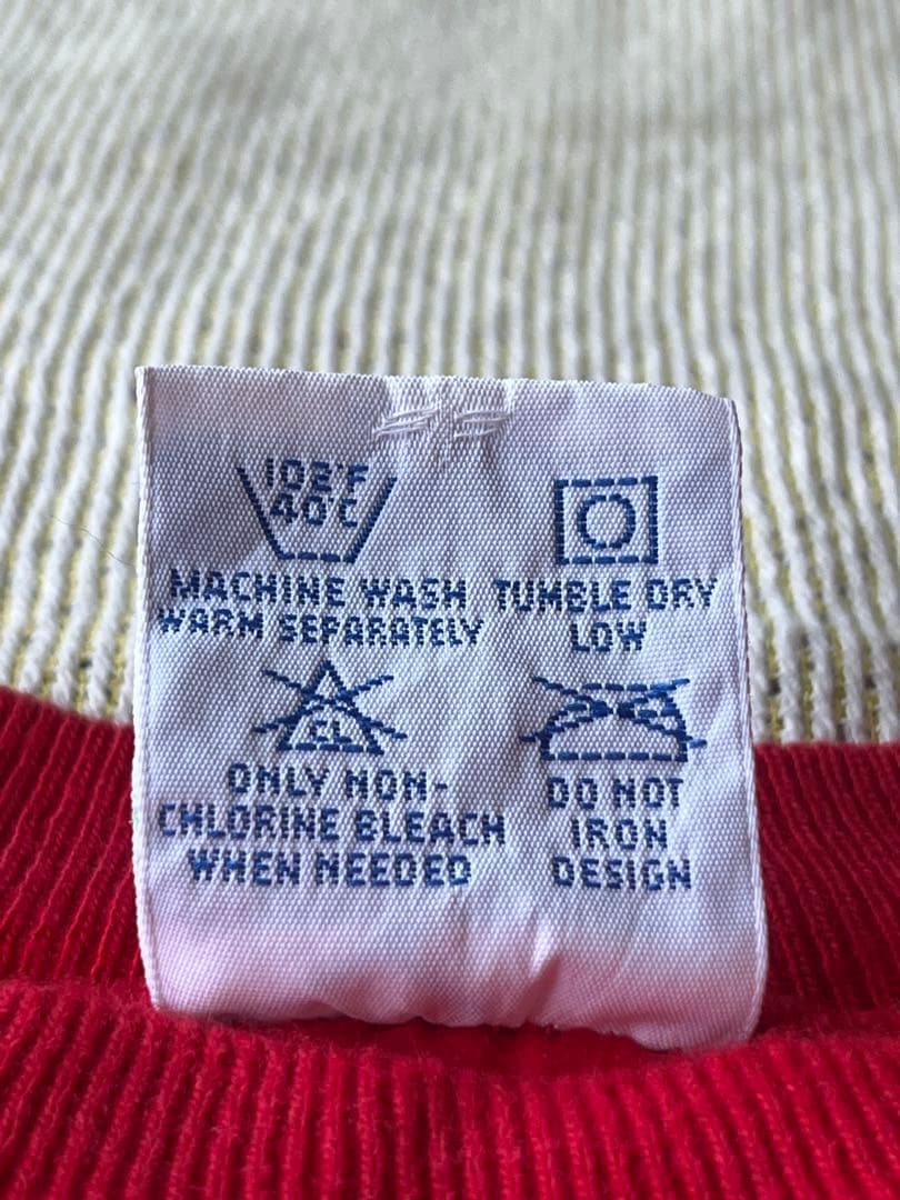 champion usa リバースウィーブ 美品 スウェット 赤 刺繍タグ