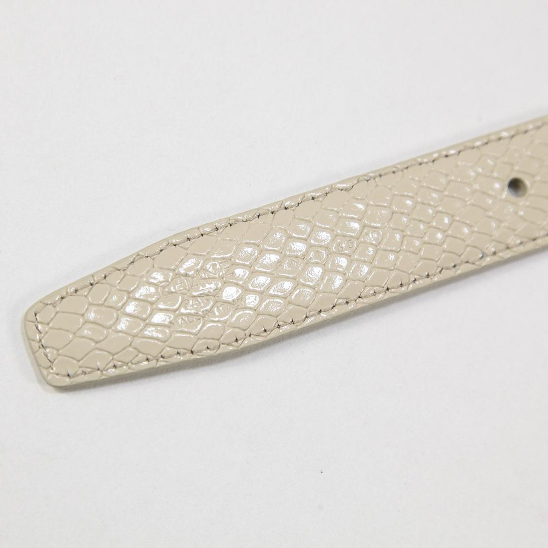 極美品 CELINE トリオンフ リバーシブルベルト 25MM ゴールドバックル