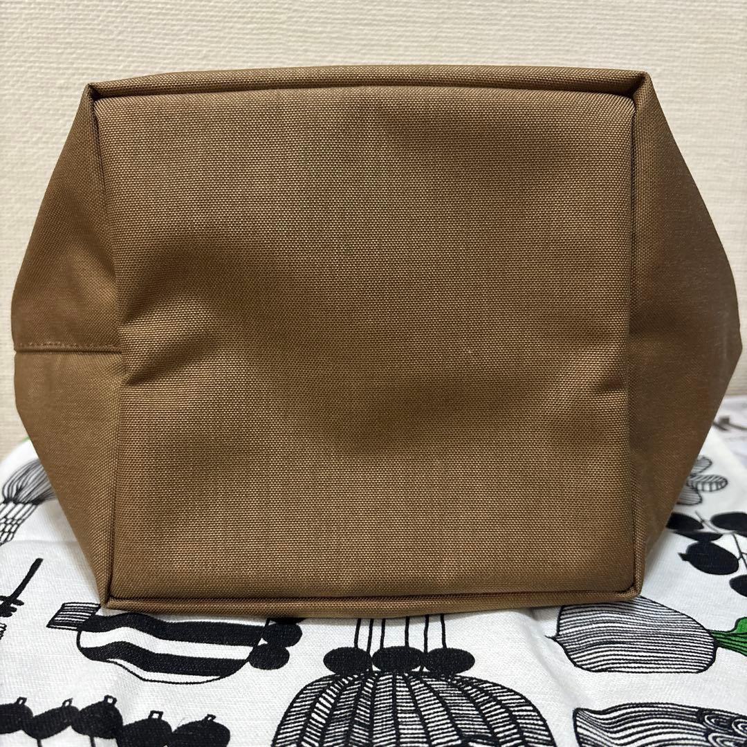 Herve Chapelier コーデュラ舟型トートバッグS 701Cシャモア