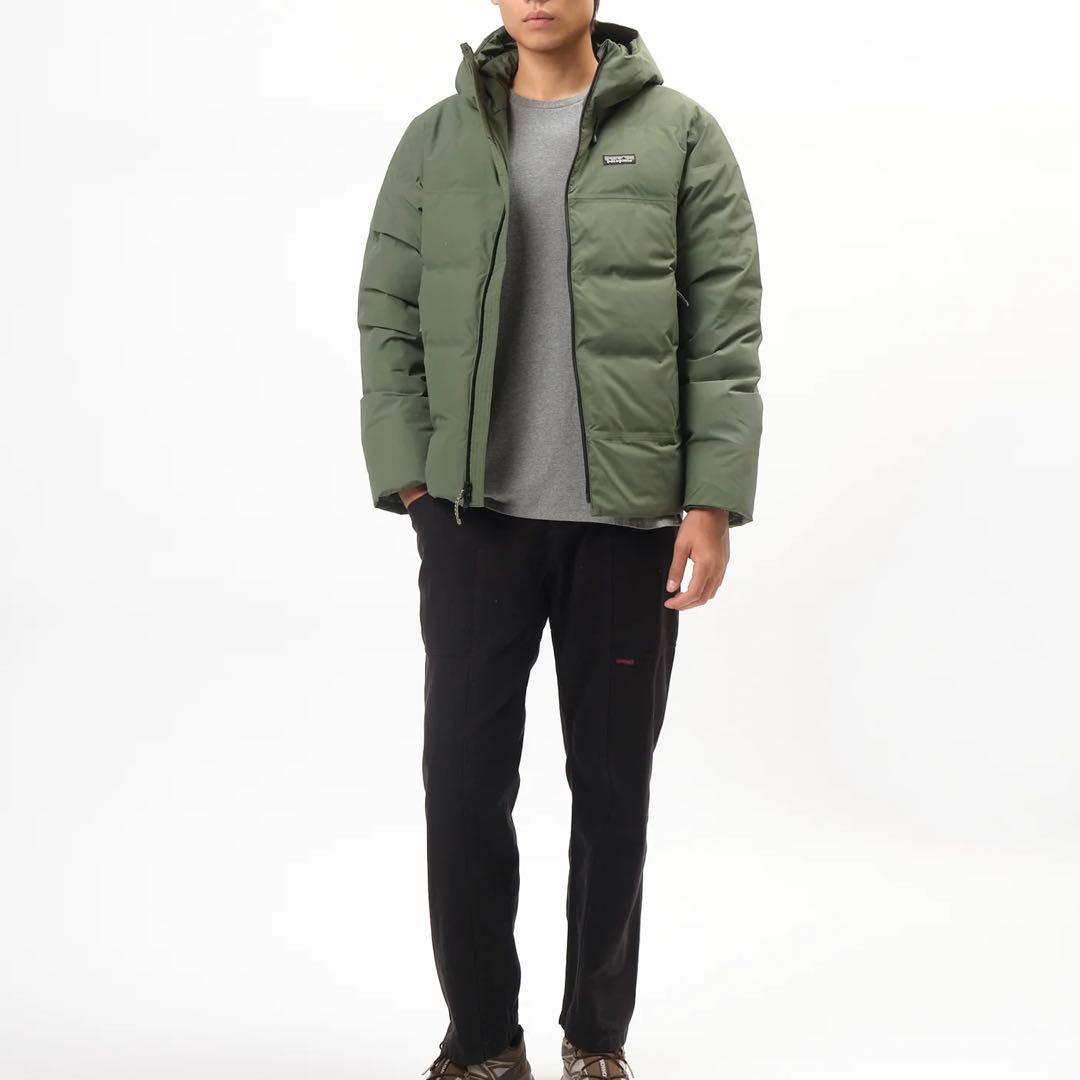 24/25秋冬 パタゴニア ジャクソングレイシャージャケット 防水 ダウン S