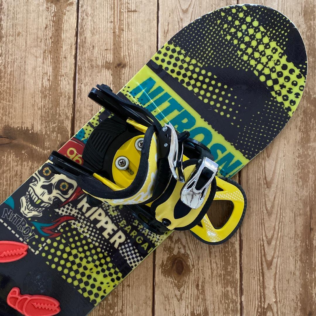 NITRO RIPPER スノーボード 96cm ビンディング セット キッズ
