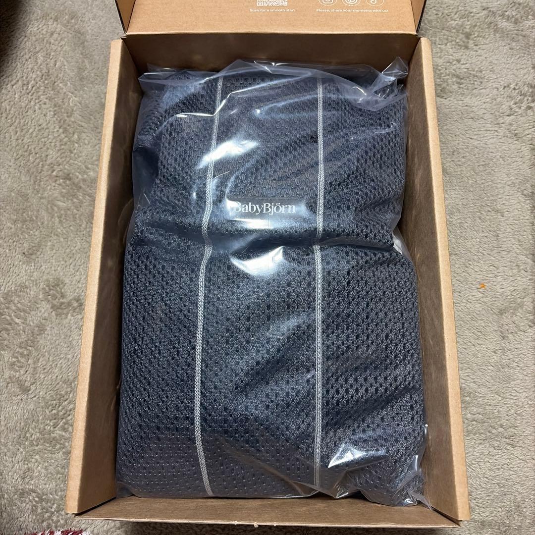BabyBjörn ベビーキャリアMINI Air アンスラサイト メッシュ