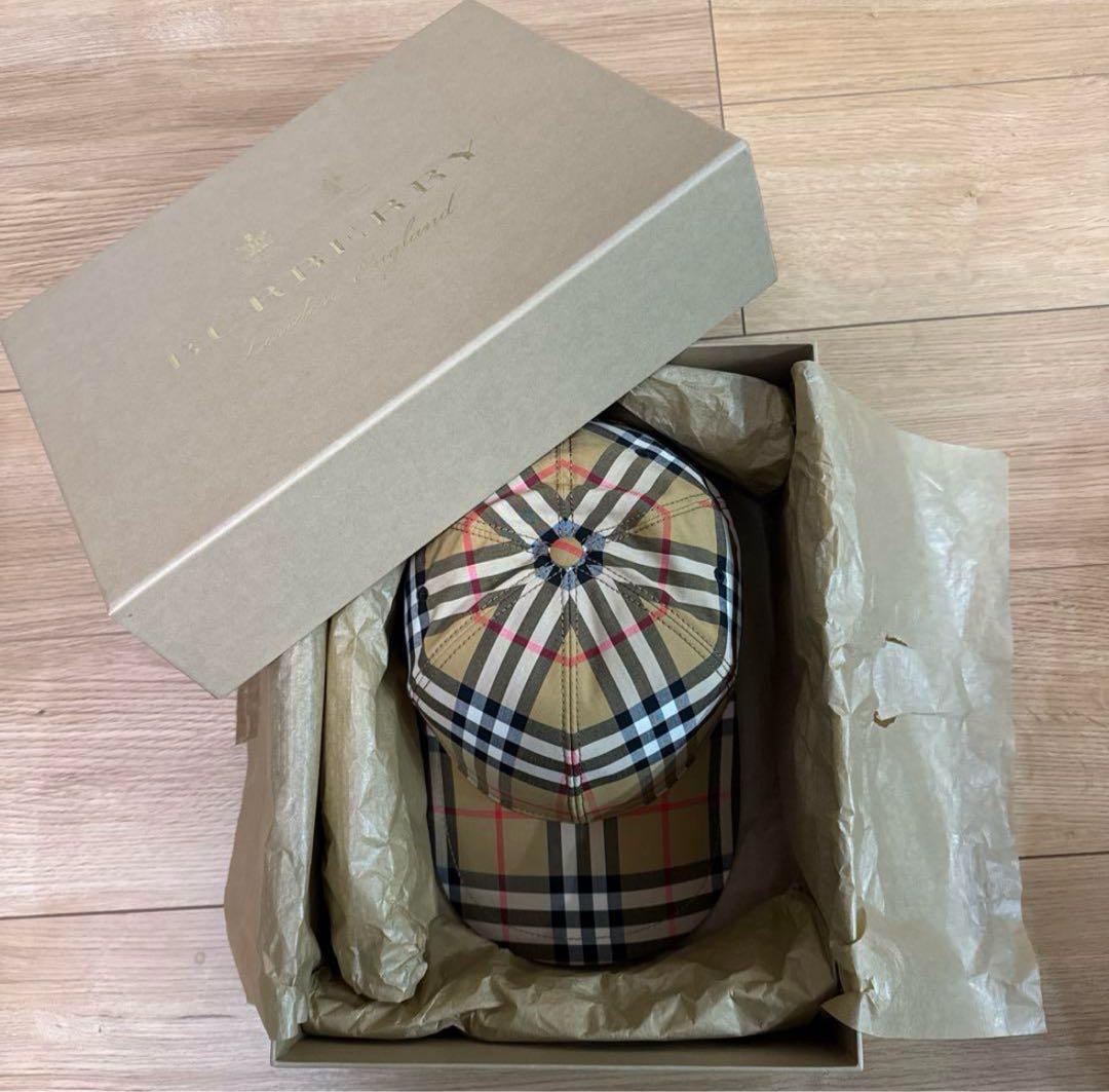 K*す様 【新品未使用】BURBERRY バーバリー　ベースボールキャップ