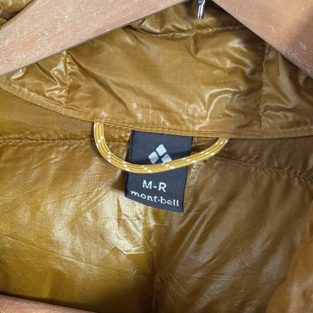 希少カラー mont-bell スペリオダウンジャケット キャメル