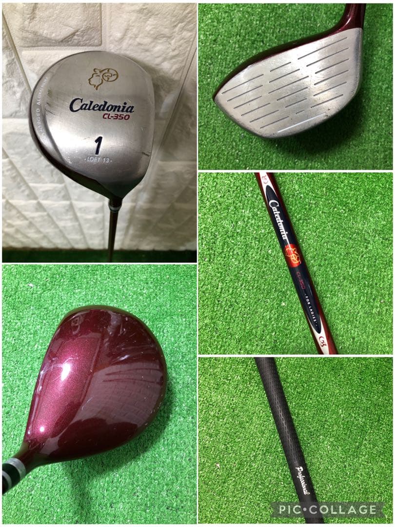 初心者おすすめ☆レディース ゴルフクラブセット☆カレドニア☆スタンドバッグ付