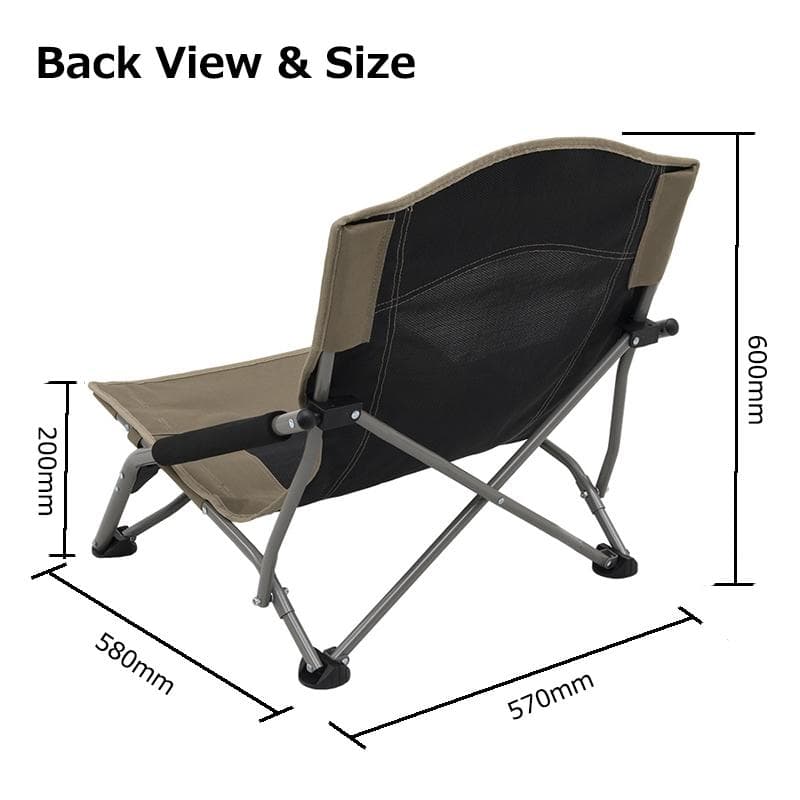 ★ALPS Mountaineering★地べたチェア★アウトドアローチェア★