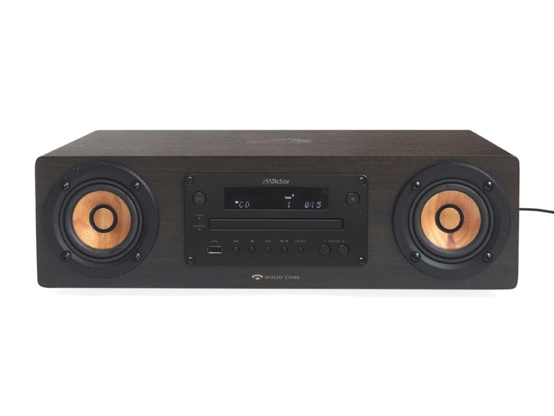 JVC ケンウッド ビクター コンポ EX-D7 ウッドコーン 2023年製