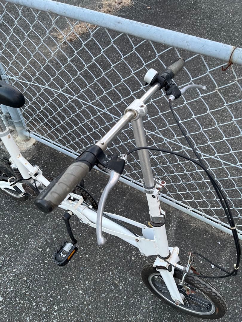 未整備　cycle NINJA 折り畳み自転車　14インチ